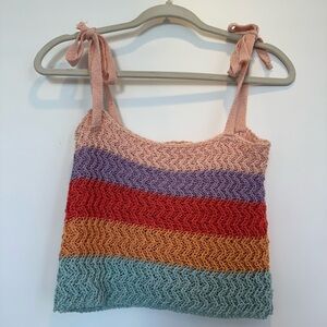 Crochet tank top